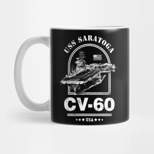 Saratoga Aircraft Carrier Mug